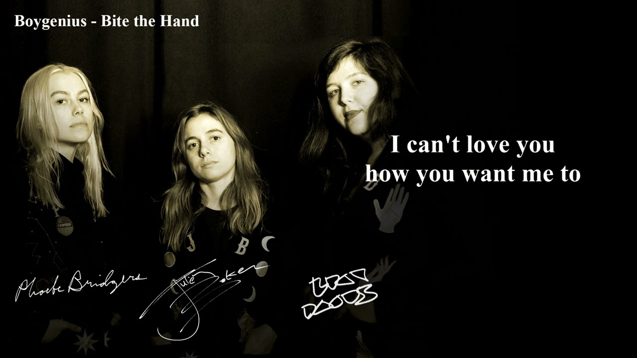 Boygenius - Bite the Hand (Lyrics)