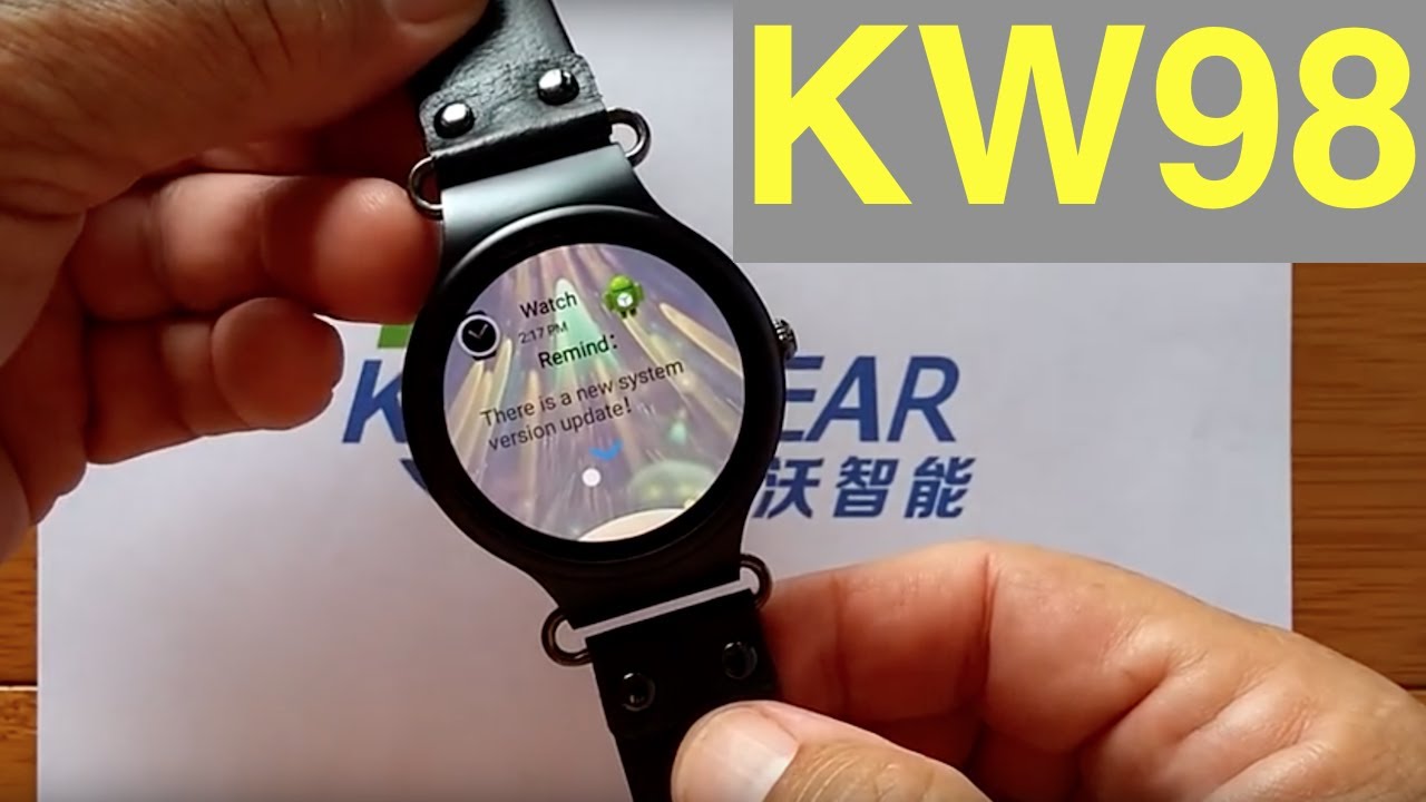 Kingwear KW98 Firmware Update: It Changes Everything for Watch Faces