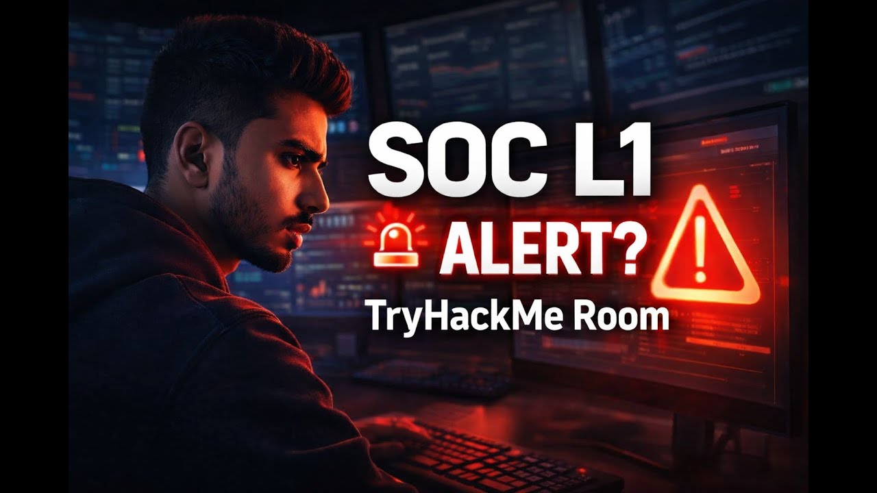 SOC Level 1 Alert Triage Explained in Urdu 2026  TryHackMe Full Walkthrough