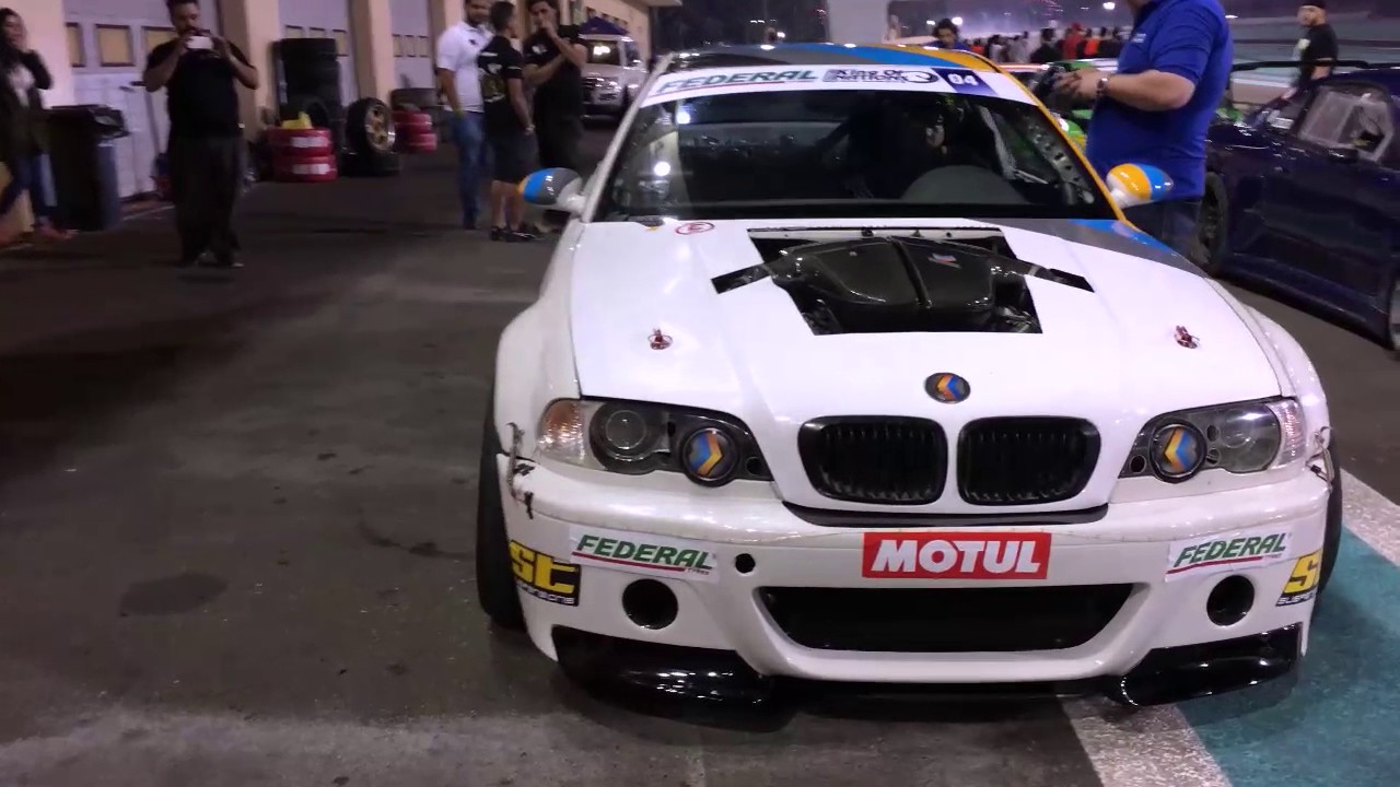 BEAST! bmw e46 v10 s85 drift, burnout ,flames , screaming like f1