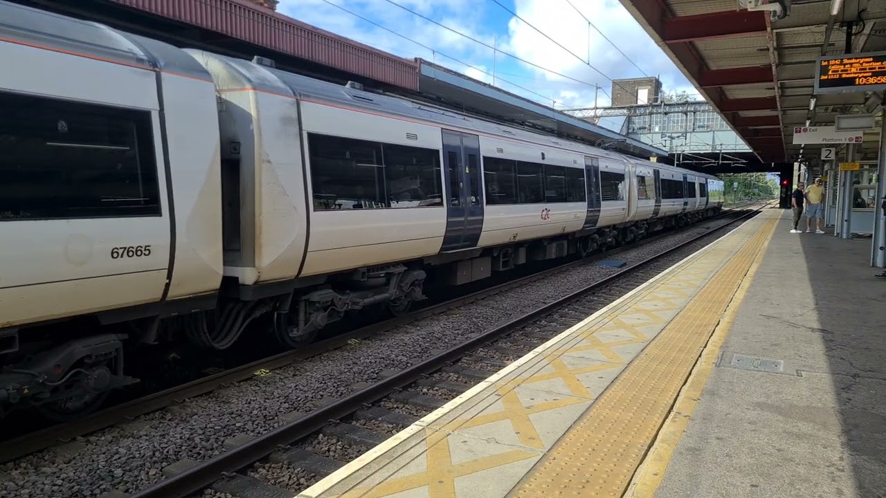 C2C 357015 and 357314 Arriving and Departing Upminster