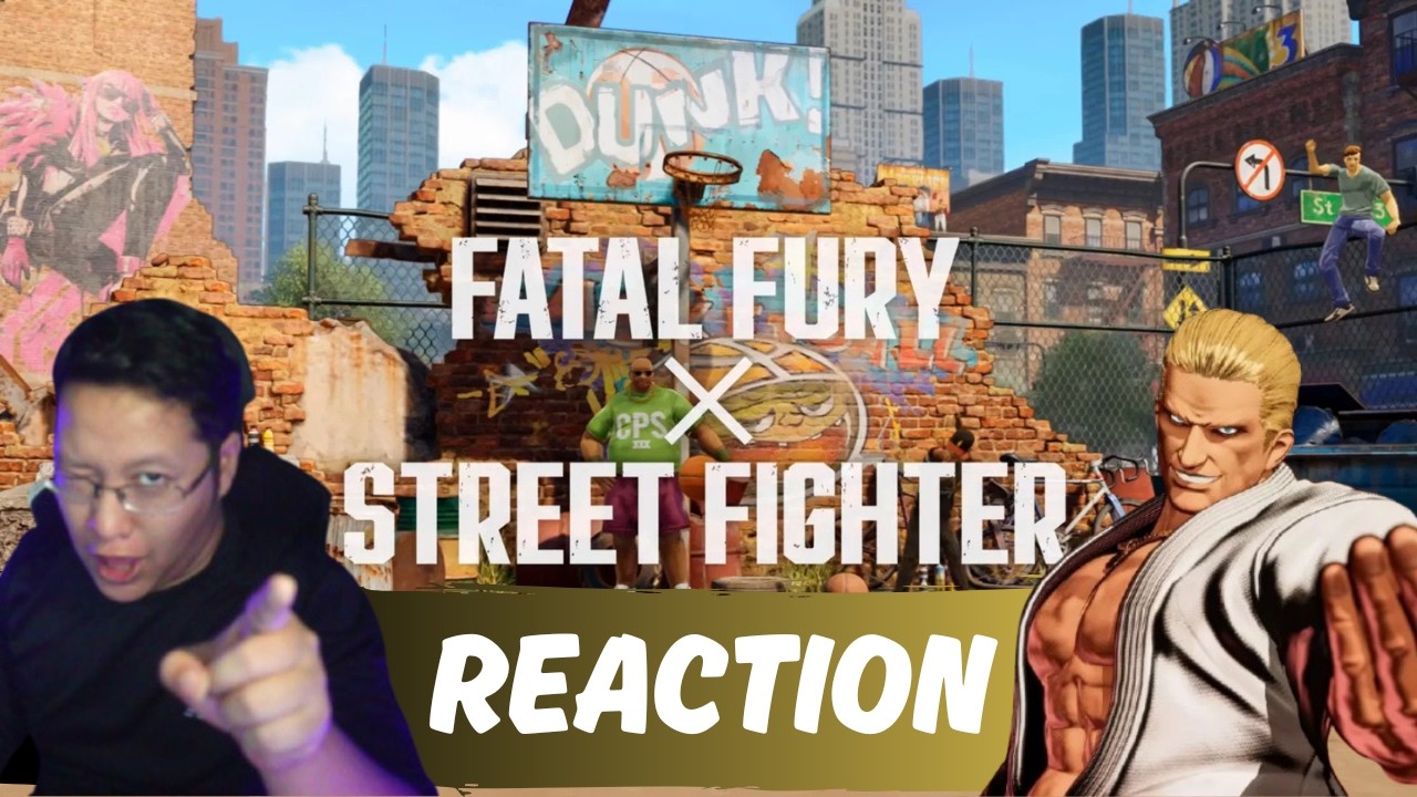 This Is Insane! MeReact: Fatal Fury X Street Fighter And Geese Trailer