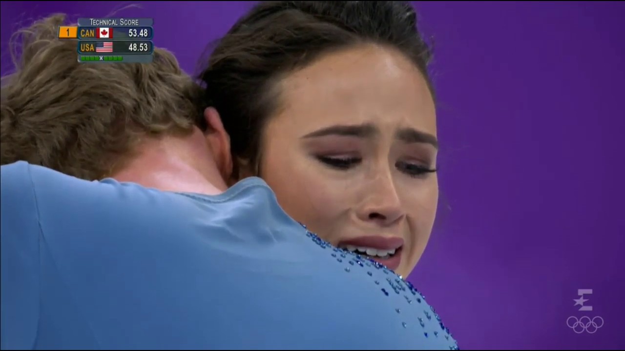Madison Chock and Evan Bates - Pyeongchang 2018 Olympics - FD