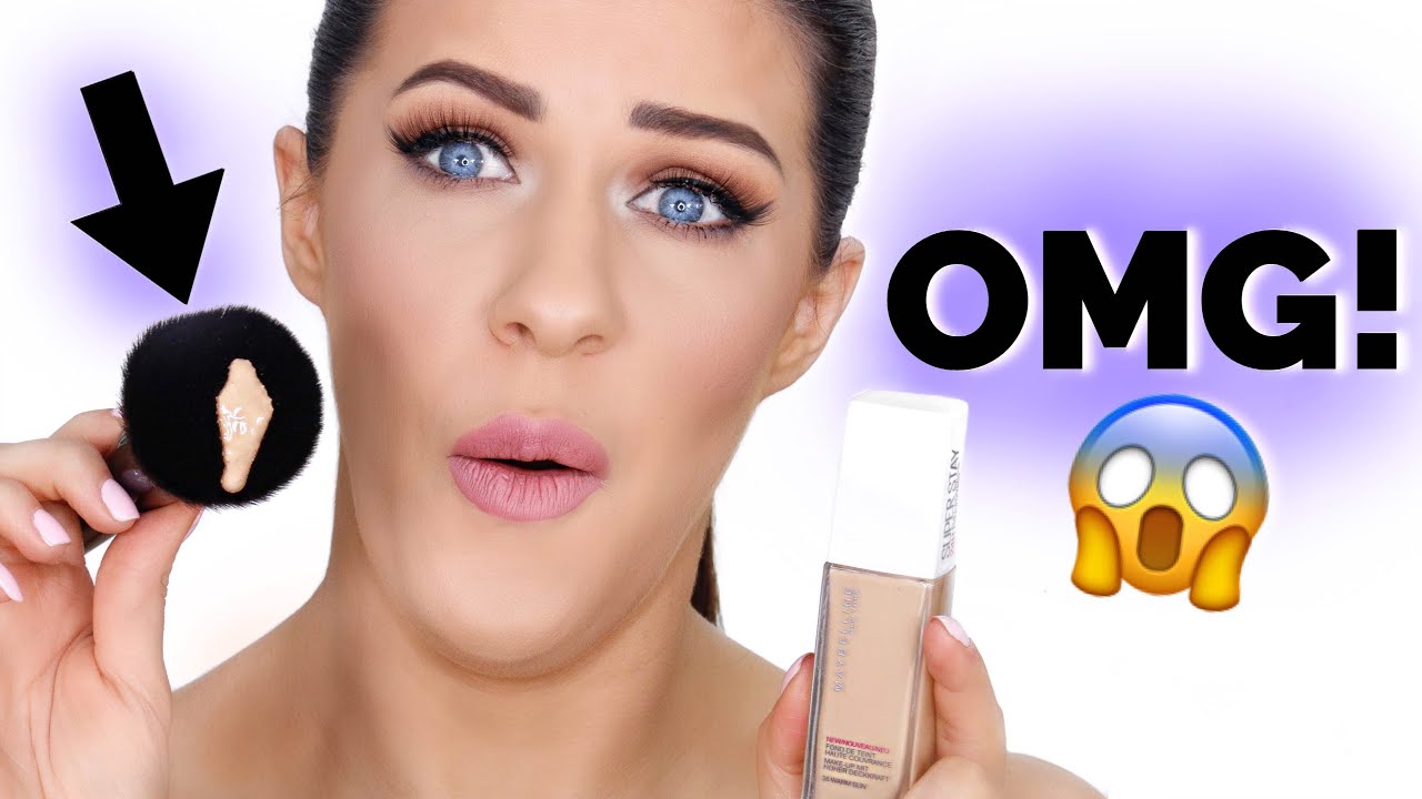 NEW MAYBELLINE FULL COVERAGE FOUNDATION!! | MIND BLOWN!!
