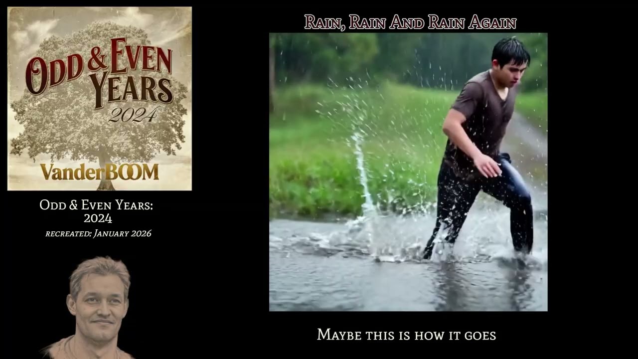 VanderBOOM | Rain, Rain And Rain Again | minivideo/lyricvideo