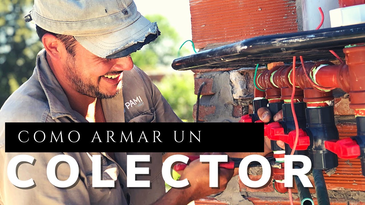 Como armar un colector de tanque de agua