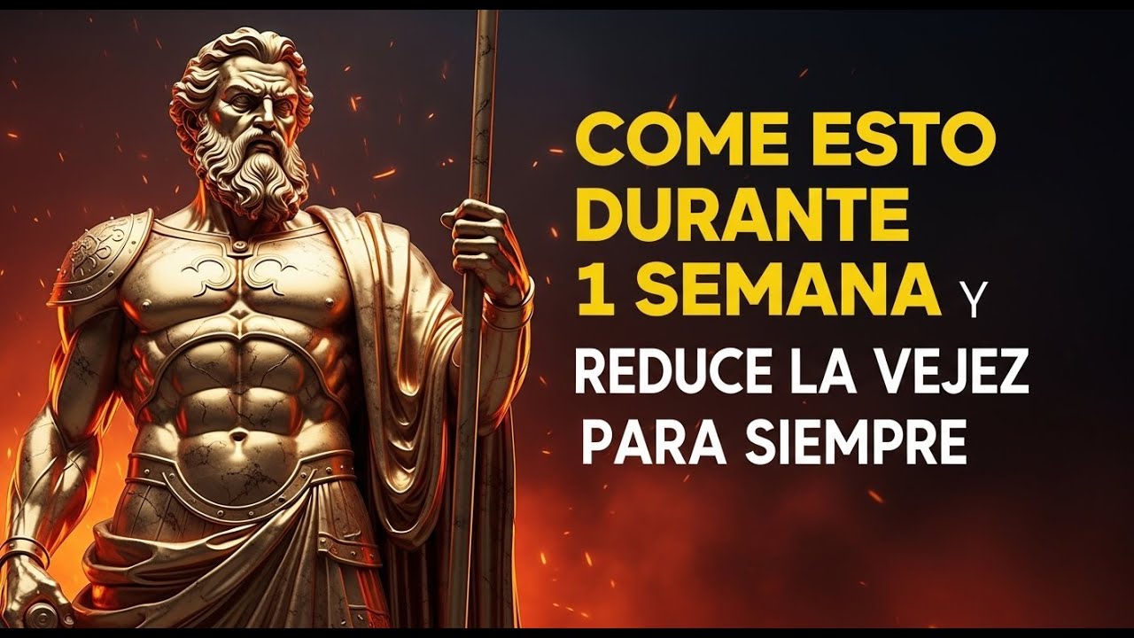 7 alimentos OCULTOS para REDUCIR los efectos de la vejez | ESTOICISMO - Sabiduría