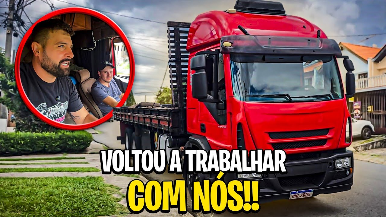 MOTORISTA QUE VIROU AUTÔNOMO VOLTOU  😍 VEIO TRABALHAR PRA NÓS !