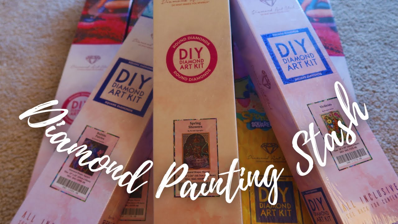 diamond painting stash 2023!