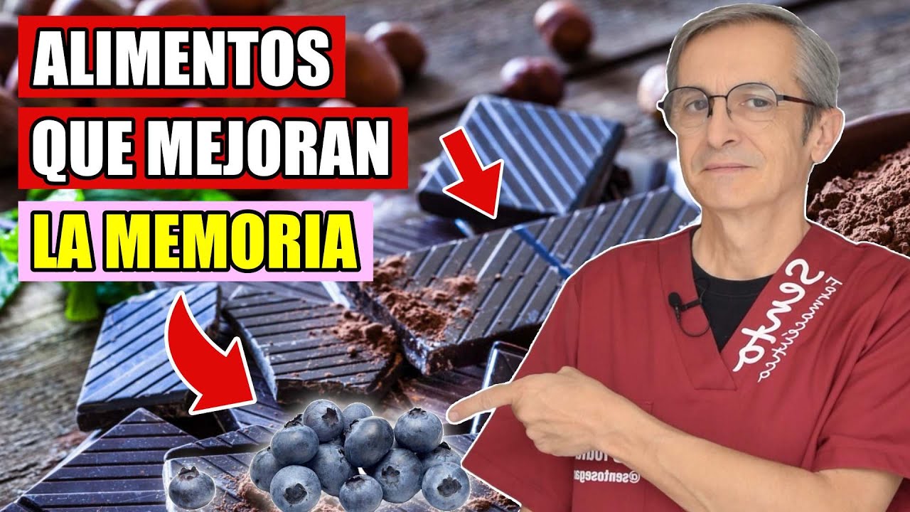 ALIMENTOS que pueden MEJORAR tu FUNCIÓN del CEREBRO