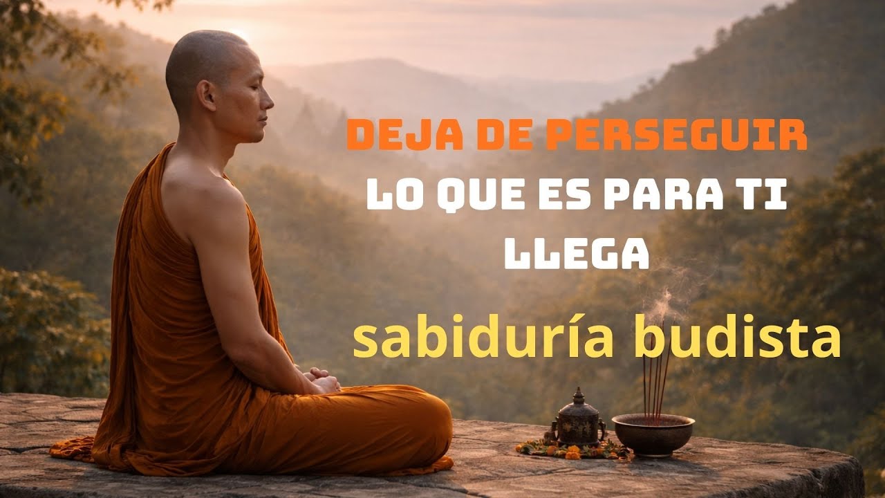 Deja ir el afán: lo que vibra contigo siempre te alcanza.