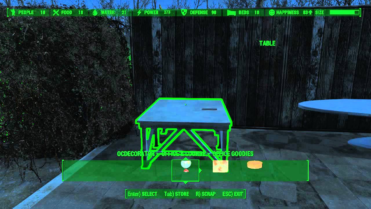Fallout 4 Mod Review: OCDecorator