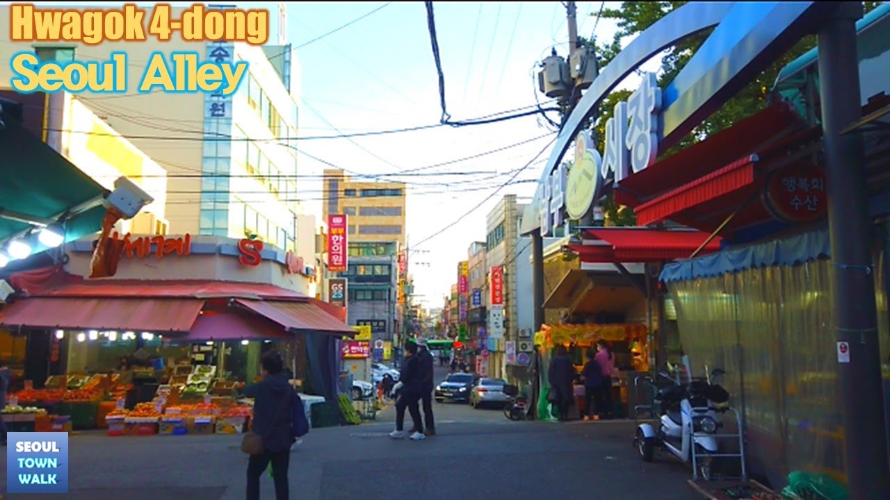 Walker Seoul Korea - 서울 화곡4동 골목 걷기 (화곡동) | Hwagok 4-dong Alleys [강서구2 | Gangseo-gu2] 11(2)-5 【4K】