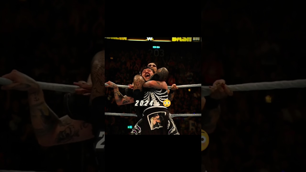Rhea Ripley Leg lock Dominik Mysterio 2024 vs 2022 : 🤯