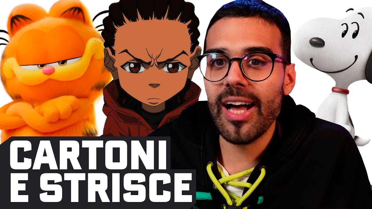 3 CARTONI ANIMATI tratti da STRISCE da vedere secondo Dario Moccia