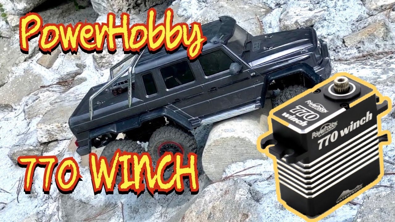 Trx6 with Power Hobby 770 Winch