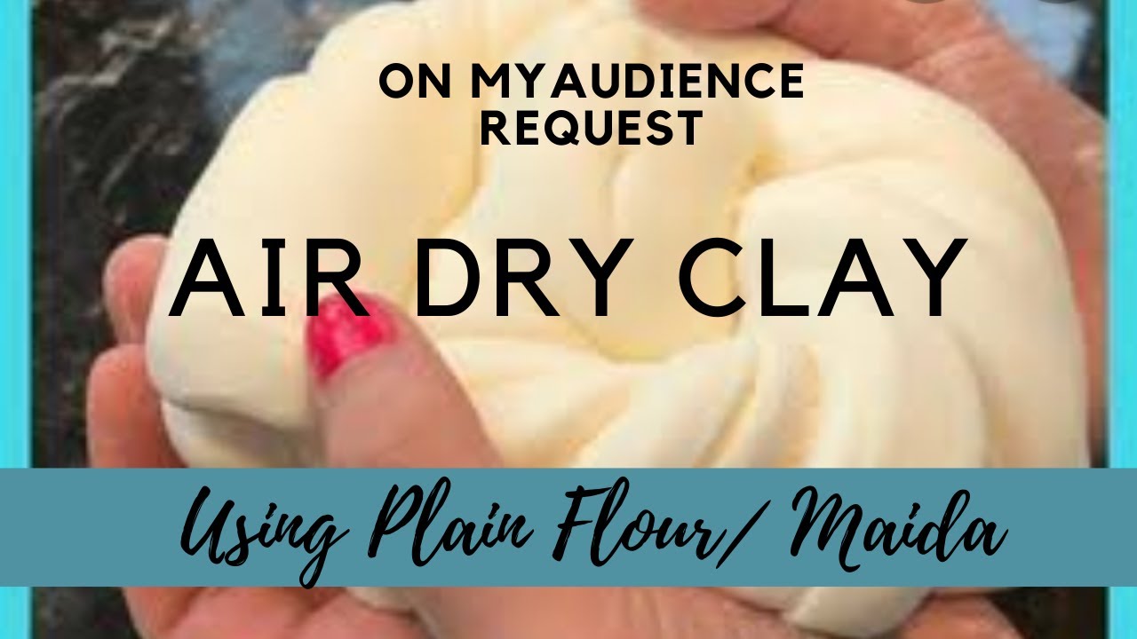 Best Home made clay | Air Dry clay | easy clay without cooking | Something Artistic #airdryclay