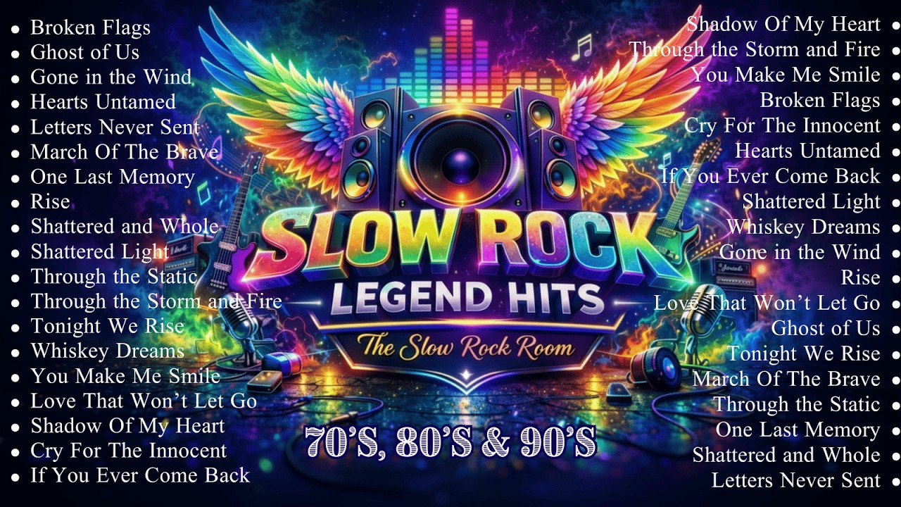 Greatest Classic Rock Ballads of All Time Playlist || Slow Rock Legend Hits 70s 80s 90s –