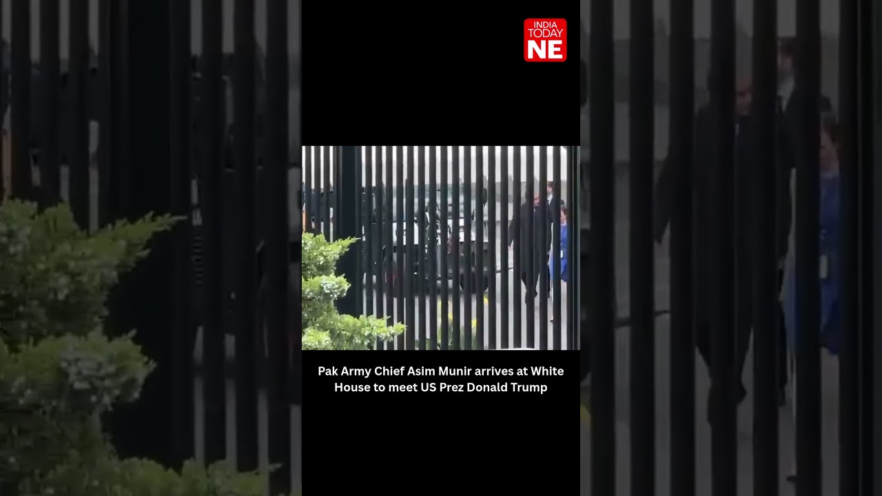 Pak Army Chief Asim Munir arrives at White House to meet US Prez Donald Trump