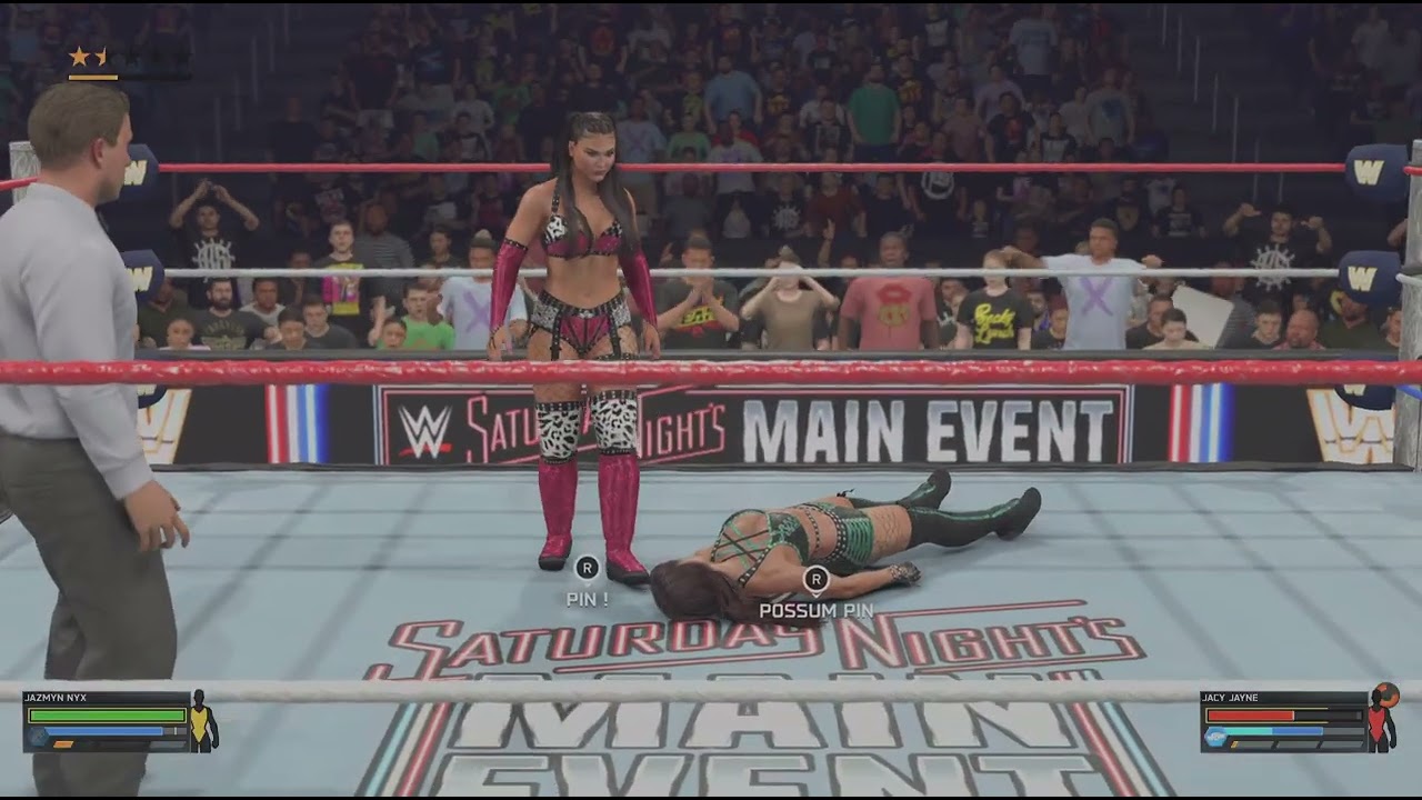 WWE 2K26 Jazmyn Nyx first title defense against former friend Jacy Jane - SNME