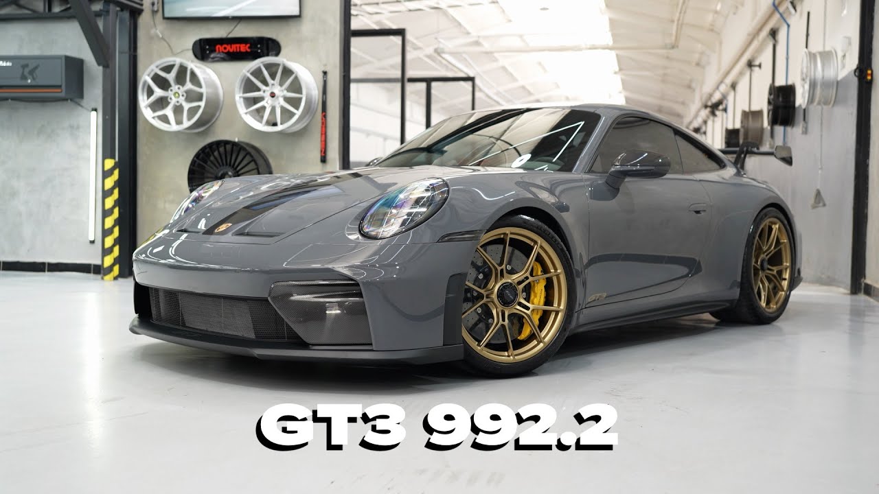 O NOVO PORSCHE GT3 (992.2) - Recebendo a melhor proteção de pintura do MUNDO!