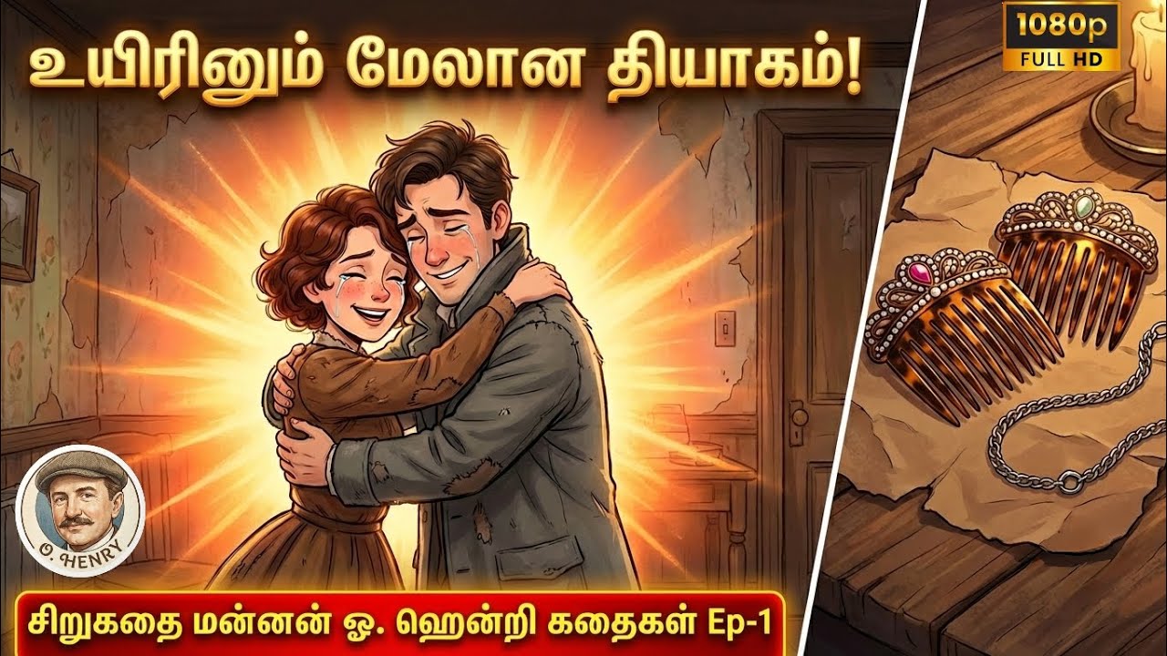 உயிரினும் மேலான தியாகம்! ❤️ | ஓ. ஹென்றி கதைகள் Ep-1 | The Gift of the Magi in Tamil