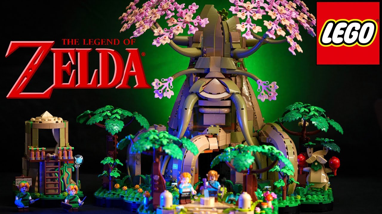 LEGO ZELDA Le VENERABLE ARBRE MOJO est une MASTERCLASS ! Un Must Have Mon test Détaillé