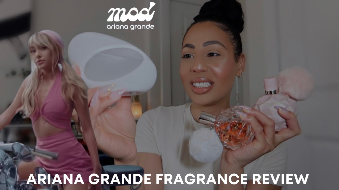 Ariana Grande Mod Vanilla unboxing first impression review & ranking Ariana Grande fragrances