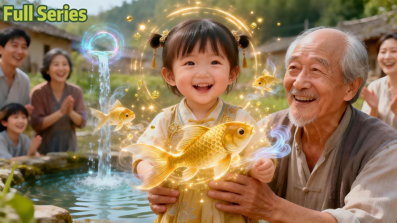 被嬸嬸家百般嫌棄的小福寶竟是自帶錦鯉命格之人，被老頭好心收留發現靈泉治療好身體隱疾，全家把福寶寵上天！！#萌寶#全集短劇 #逆襲#打臉