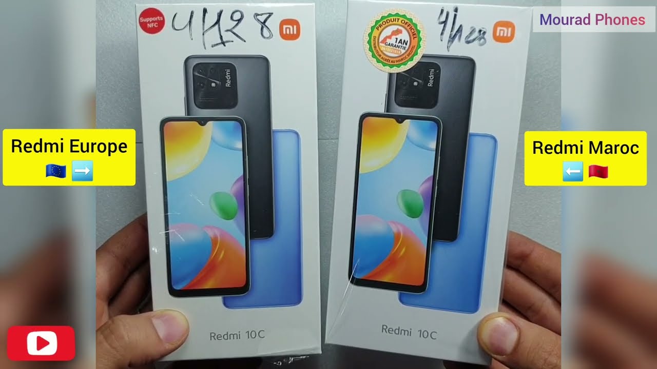 Redmi Europe 🇪🇺 VS Redmi Maroc 🇲🇦 | ريدمي ديال شركة او ديال أوروبا 🤔🤔