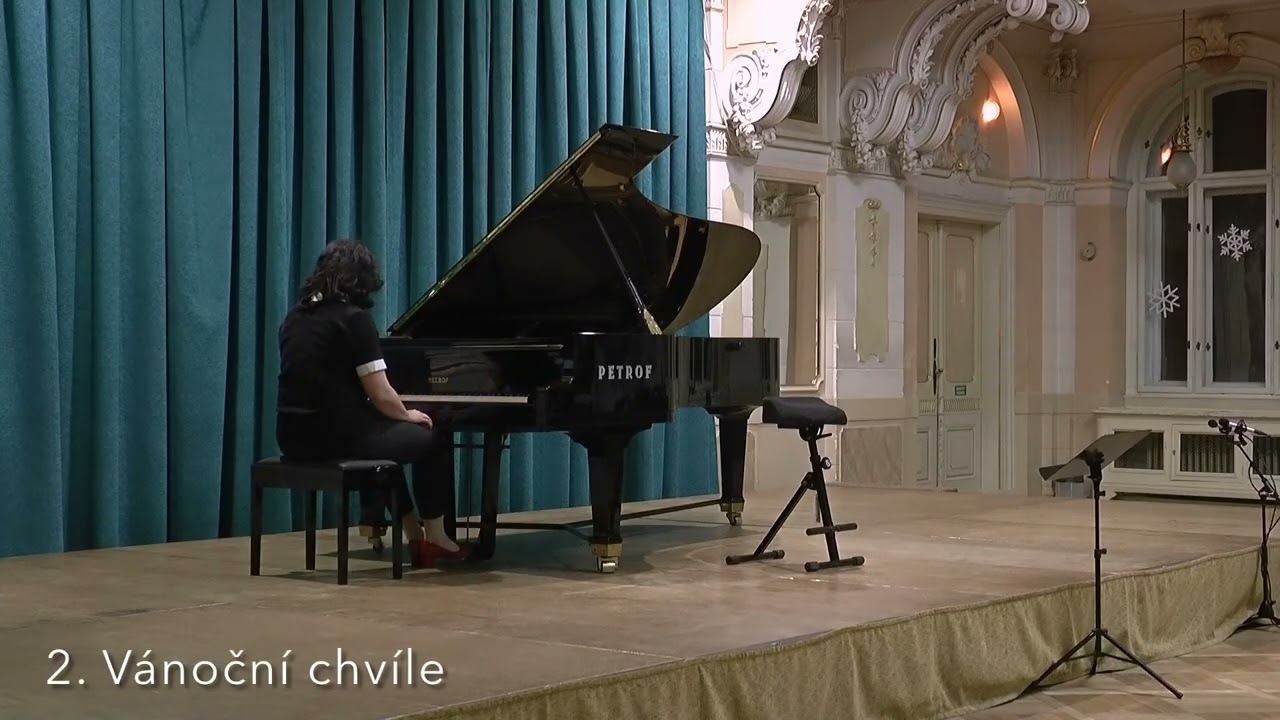 M. Prokopová (Chrudimská) - Tři kusy pro klavír op. 42 (live)