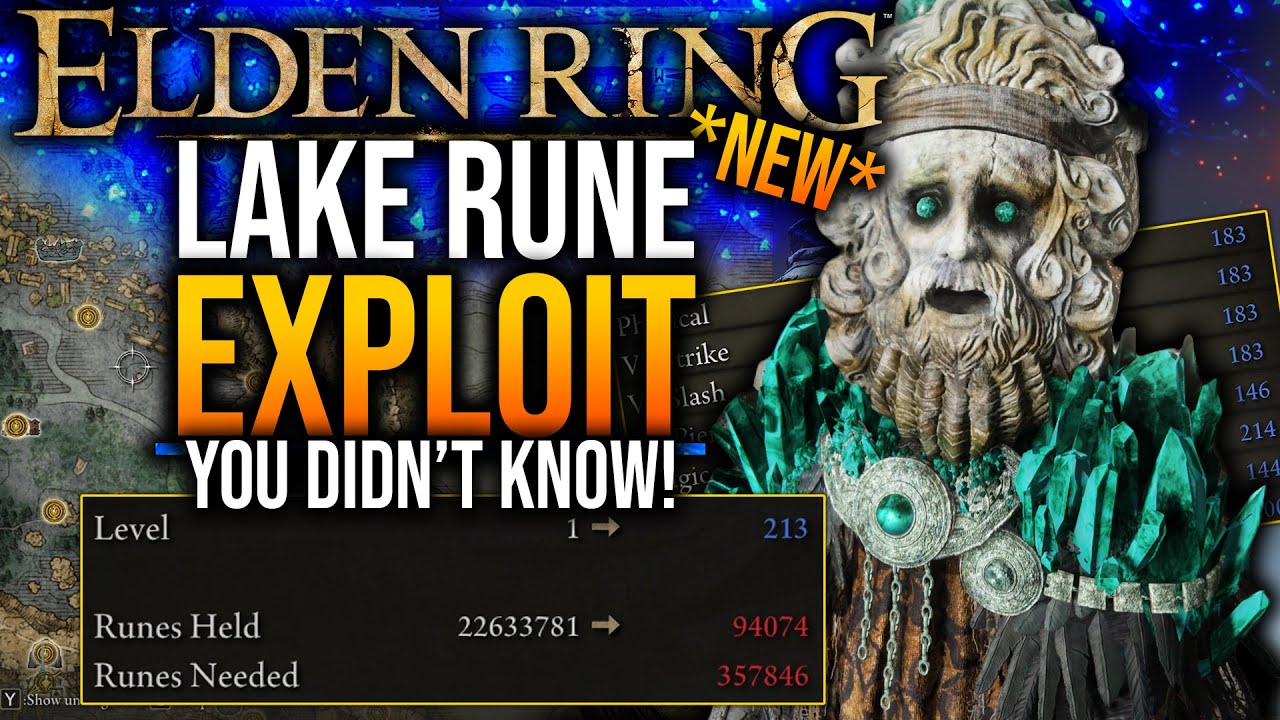 Elden Ring &mdash; 300 000 рун за 30 секунд! ПАТЧ 1.08! НОВИНКА! Лиурния! ЛУЧШИЙ глитч на руны! Без AFK...