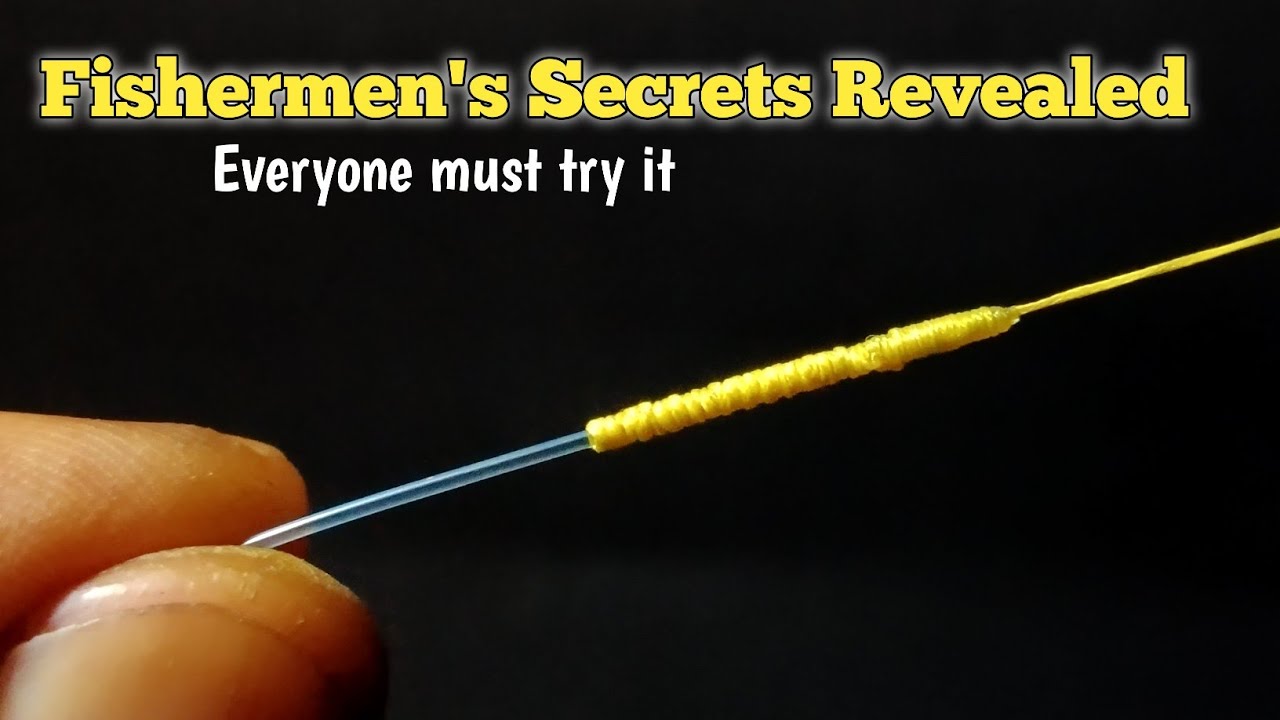 Fisherman's Secret : STRONGER Than the FG Fishing Knot - Braid to Fluorocarbon
