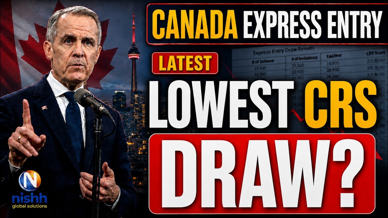 CRS 382? | Unexpected Low Score in Latest Express Entry Draw! | 🇨🇦Canada PR Update