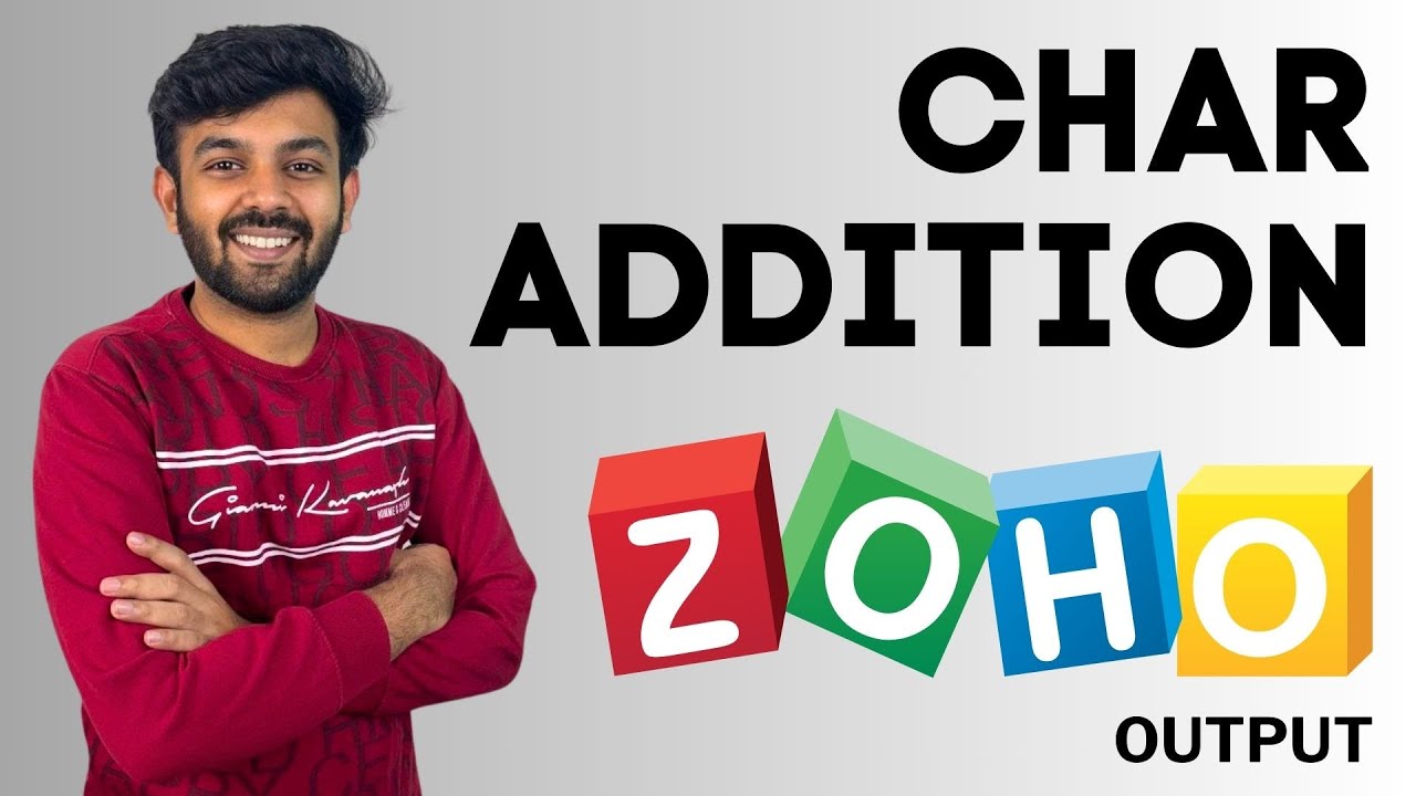 Char Addition, Short Circuit based Questions  ZOHO Round-1 Output Question | Ep-24 | Tamil | code io