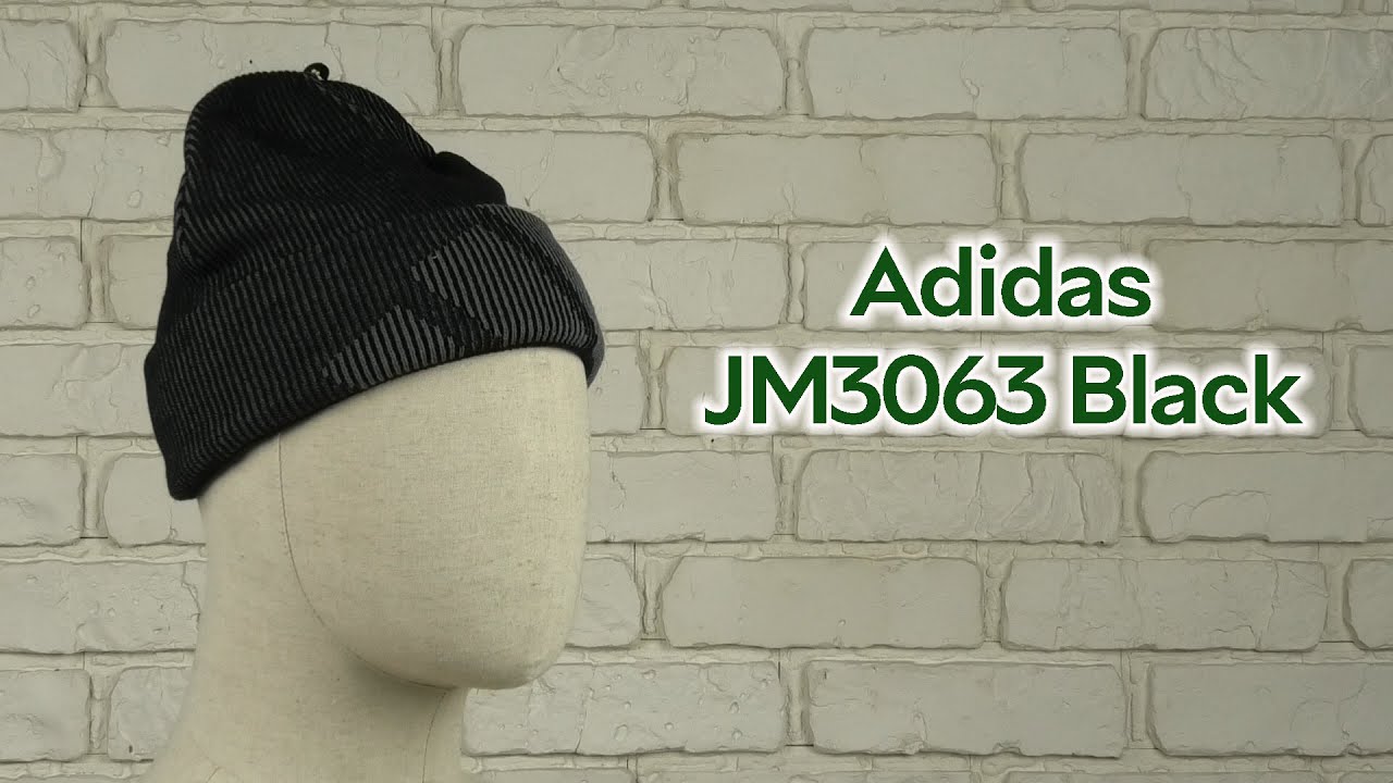 Розпаковка Adidas New Knit Structure Beanie JM3063 OSFW 56 Black
