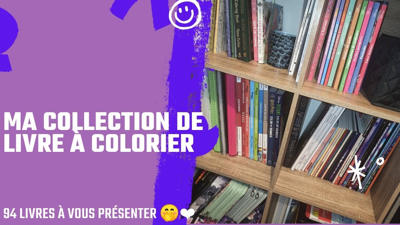 Ma collection de livre à Colorier en 2025