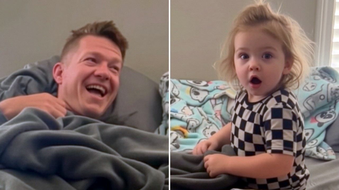 She Pulled Back The Sheets And Found Her Soldier Dad