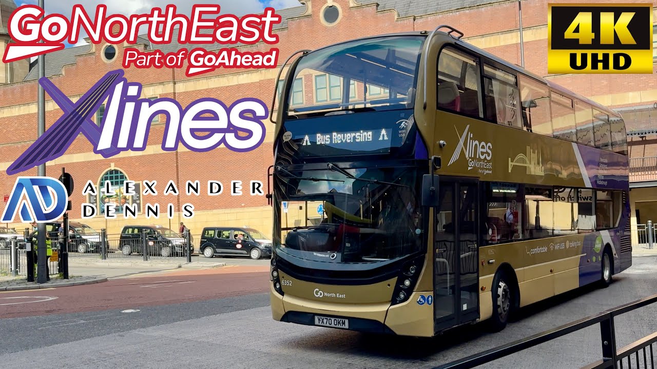 [Go North East Bus Lines: X10 Middlesbrough to Newcastle via Stockton, Peterlee, Billingham] E400MMC
