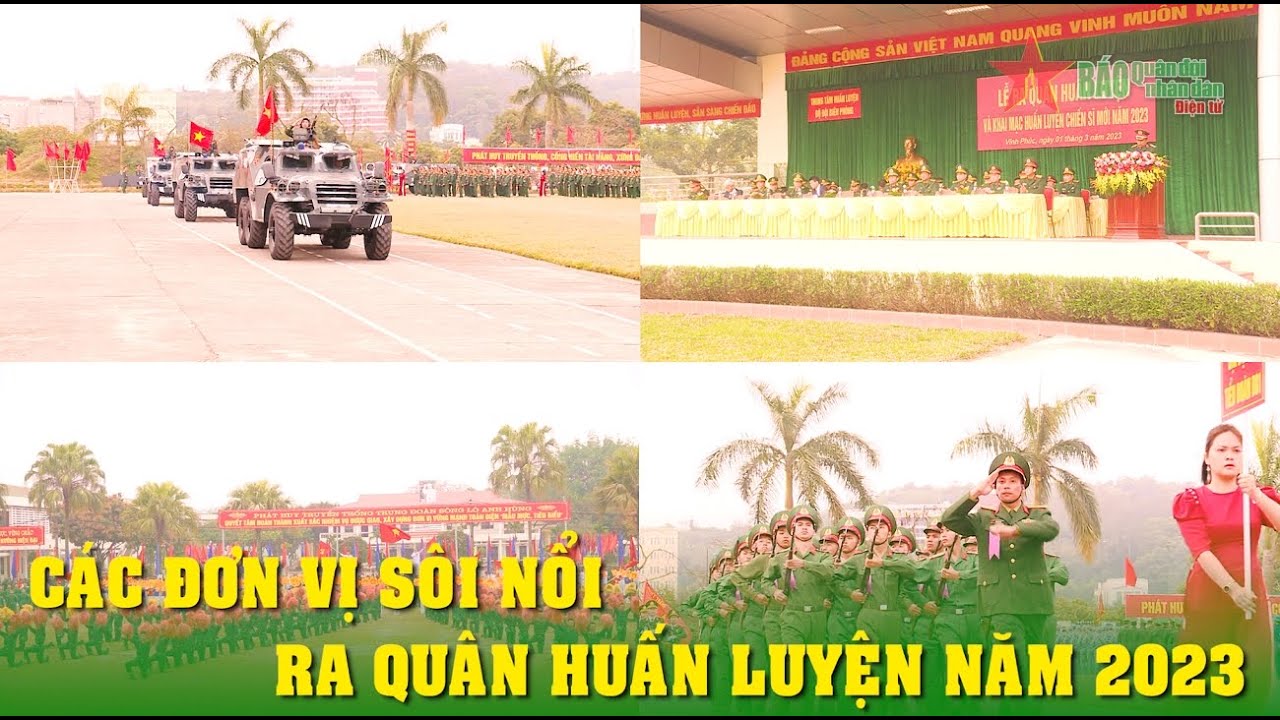 Toàn quân ra quân huấn luyện năm 2023