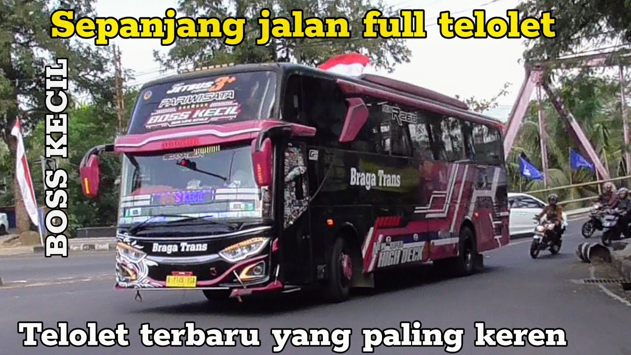 FULL TELOLET ‼️ BUS ARTIS BRAGA TRANS (BOSS KECIL) FULL NGOYOD