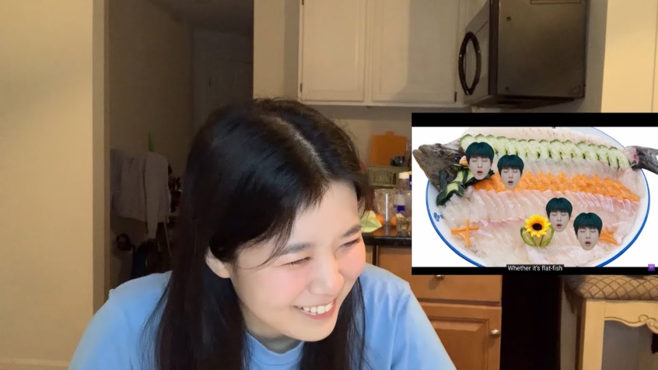 BTS Jin 'Super Tuna' Special Video | Reaction w/ my MOM (who's Jin biased 💜)