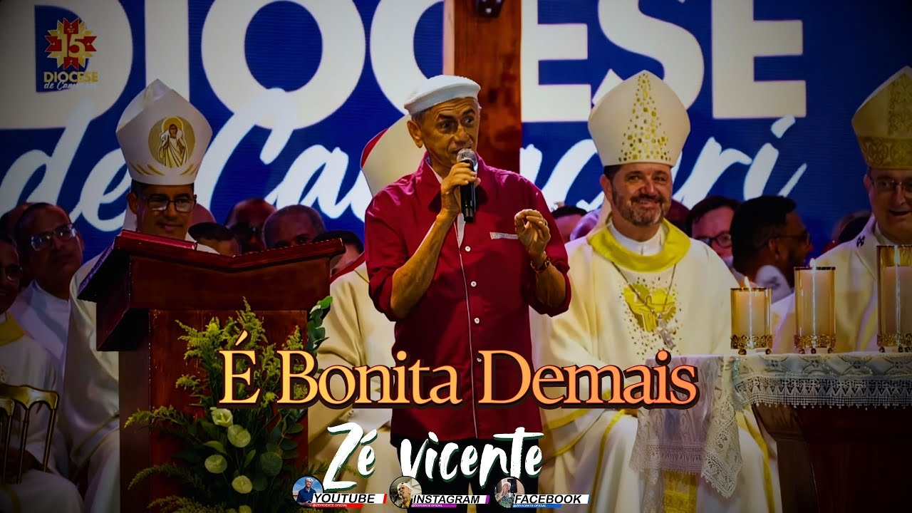 Zé Vicente - FESTA DOS 15 ANOS DA DIOCESE DE CAMAÇARI - BA