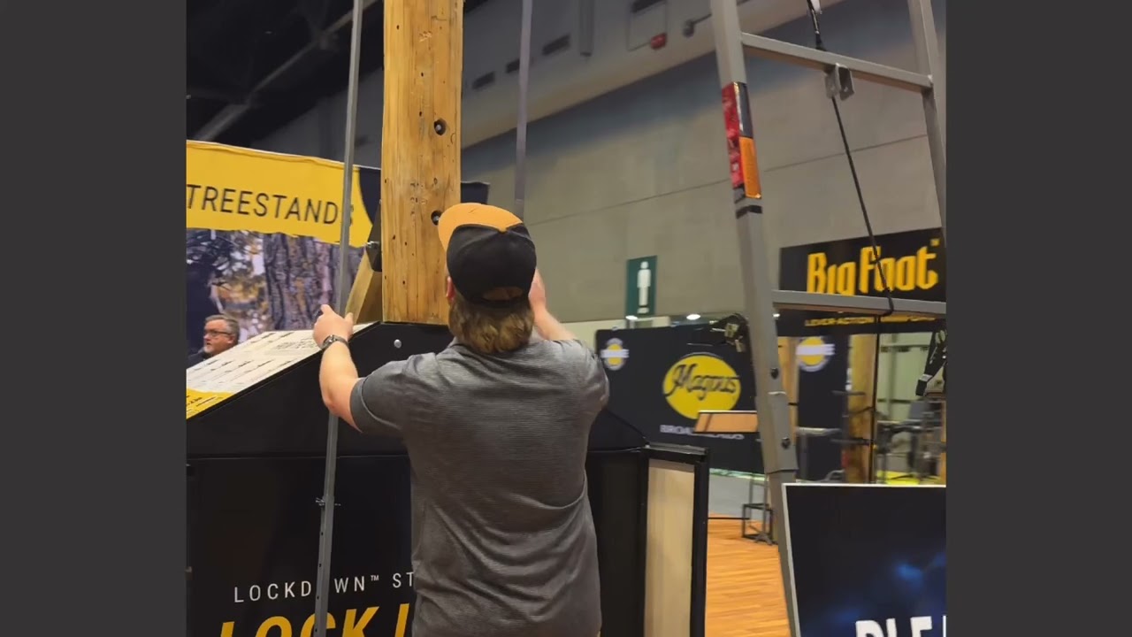 Gabe from Rivers Edge Treestands tells us about the Lockdown system!