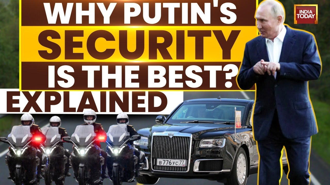 How Russian President Vladimir Putin Travels | Russian President  Putin's Security |Putin's Poop Bag