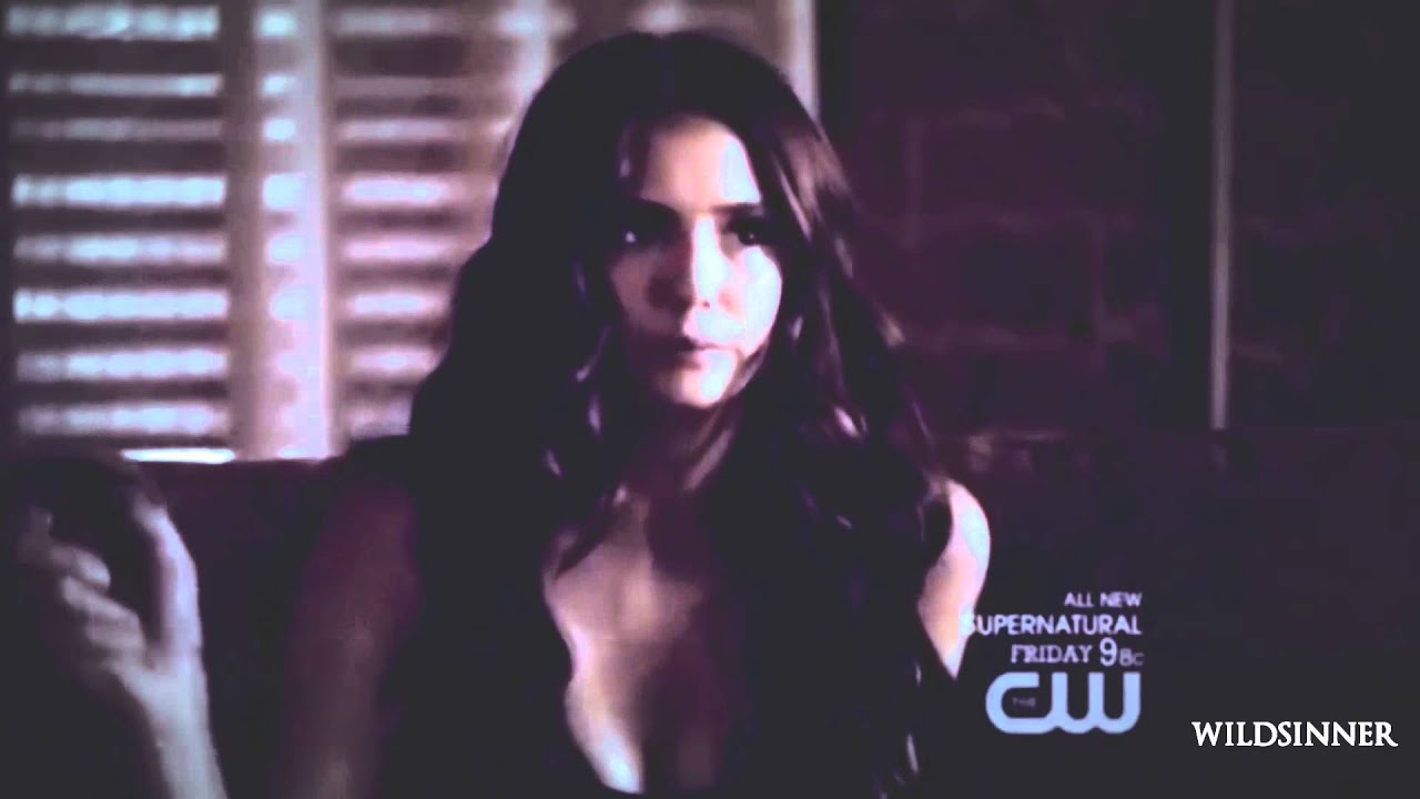 Katherine & Very possessive Damon (AU) | What would I do with a boy like you.