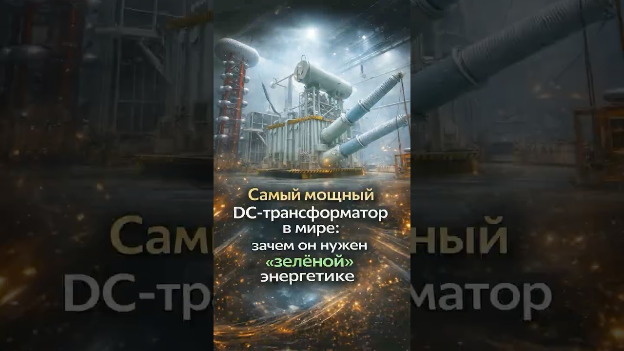 Китай собрал «царь-трансформатор»: зелёная энергия без блэкаута? ⚡️