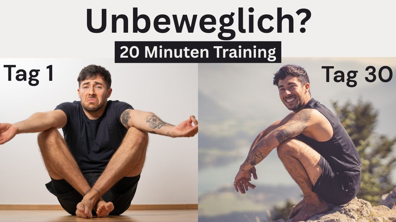 TRAINING FÜR UNBEWEGLICHE - 20 Minuten für starke Beine & gesunde Knie