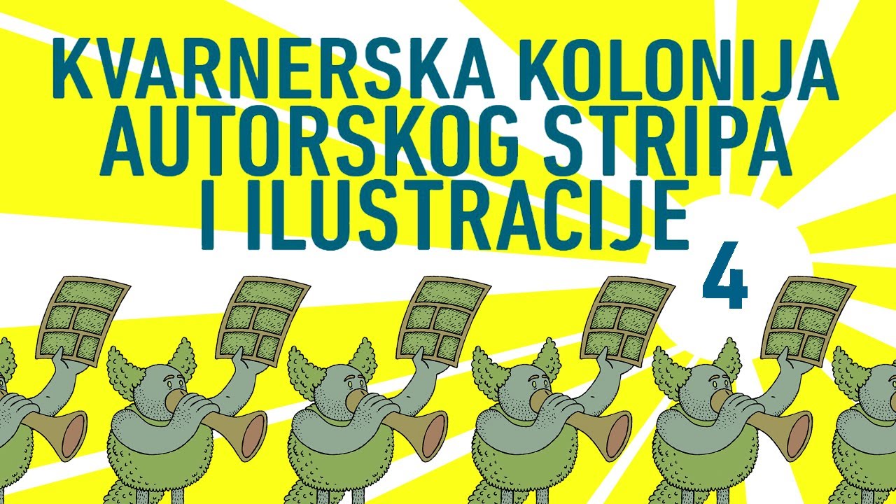 4. Kvarnerska kolonija autorskog stripa i ilustracije, Rijeka, 2024.