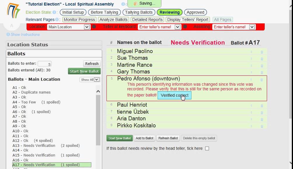 TallyJ - Head Teller 2